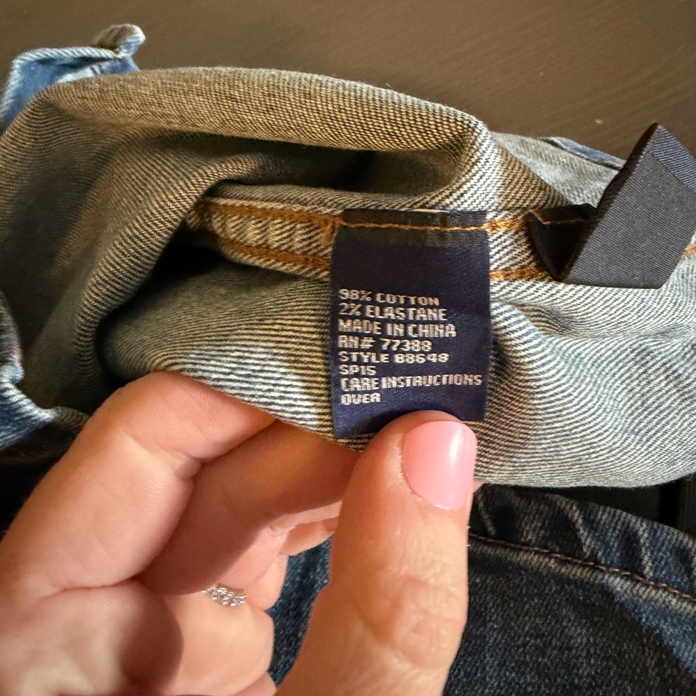 Madewell Button-Front Denim Jumper Dress - Picture 7 of 8